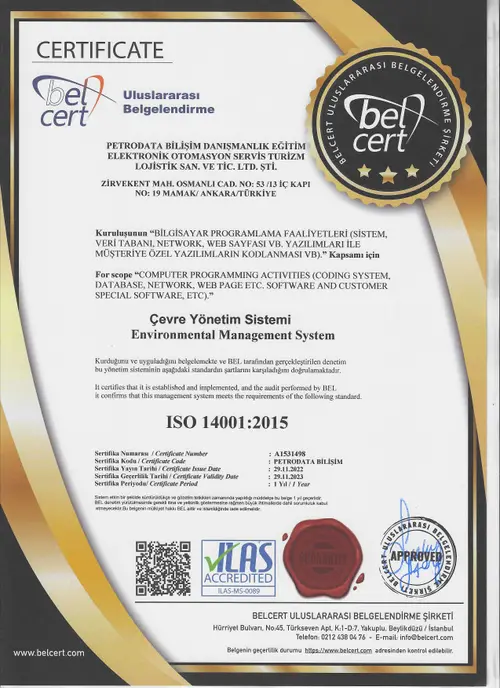 ISO 14001 نظام الإدارة البيئية