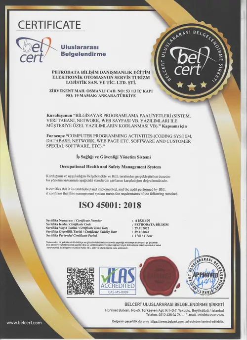 ISO 45001 الصحة والسلامة المهنية