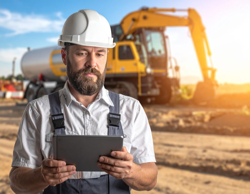 İnşaat şantiyesi için akaryakıt otomasyon sistemi kontrol paneli