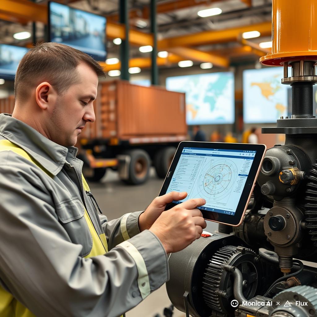 Lojistik nakliye yönetim yazılımı ile anlık araç takibi